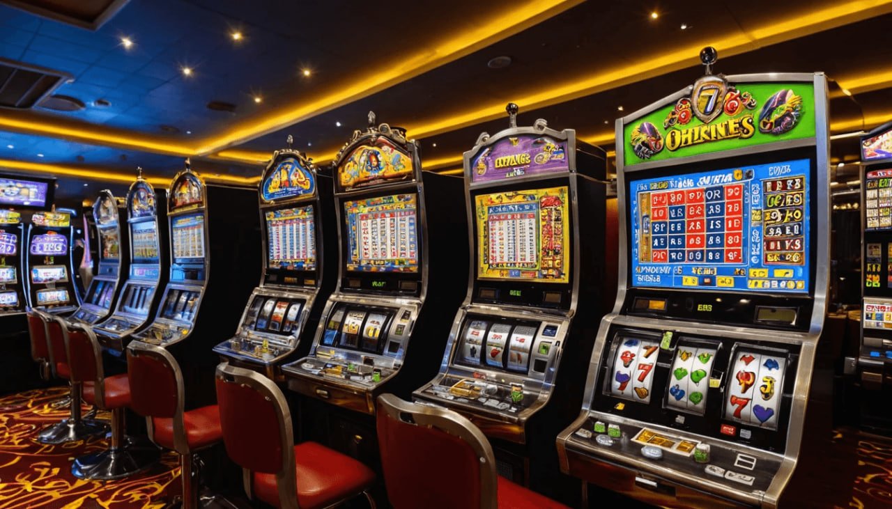 Tampilan permainan slot populer di RRQ188 dengan grafis modern dan fitur bonus menarik
